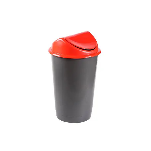 Cos gunoi capac batant deseuri selective 60 L rosu Cos gunoi capac batant deseuri selective 60 L rosu