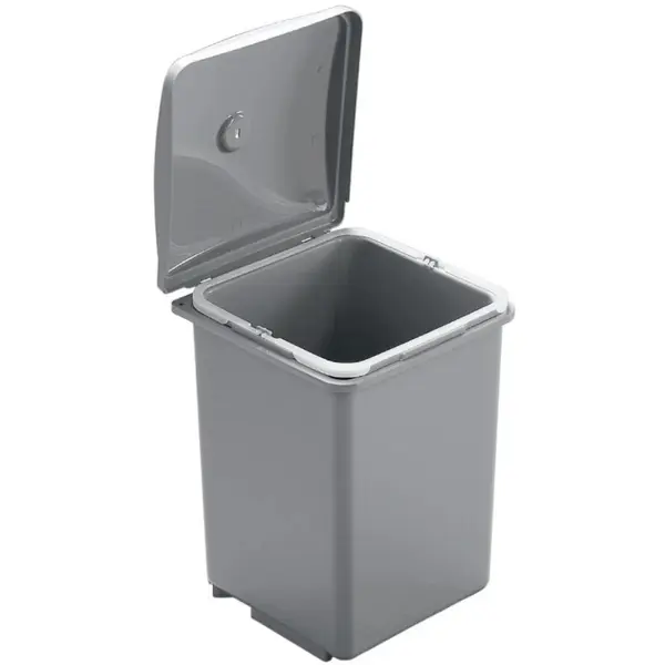 Cos Gunoi Rapido 1 Cuva x 13 L, Finisaj Gri