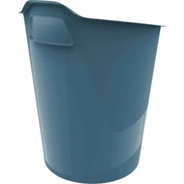 Cos hartie plastic 15 L Green2Desk Albastru