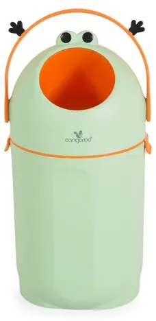 Coș igienic pentru scutece Cangaroo - Nubbi, verde