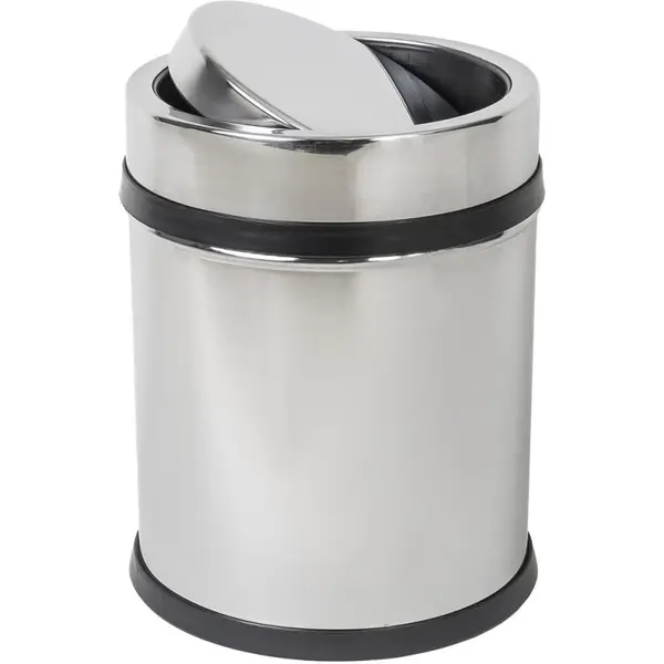 Cos Menajer din Inox, Capac Rotativ, 11 l