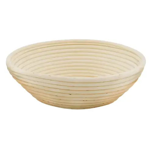 Cos rotund pentru dospire aluat, 28 cm, ratan - Zokura