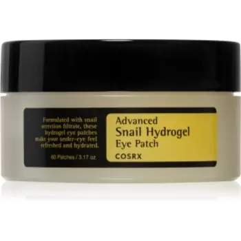 Cosrx Advanced Snail Hydrogel Eye Patch masca hidrogel pentru ochi pentru luminozitate si hidratare