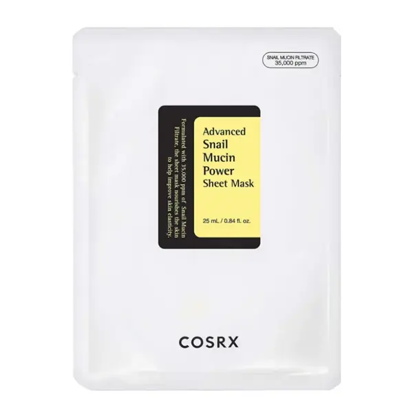 COSRX – Advanced Snail Mucin Power Sheet Mask, 25ml