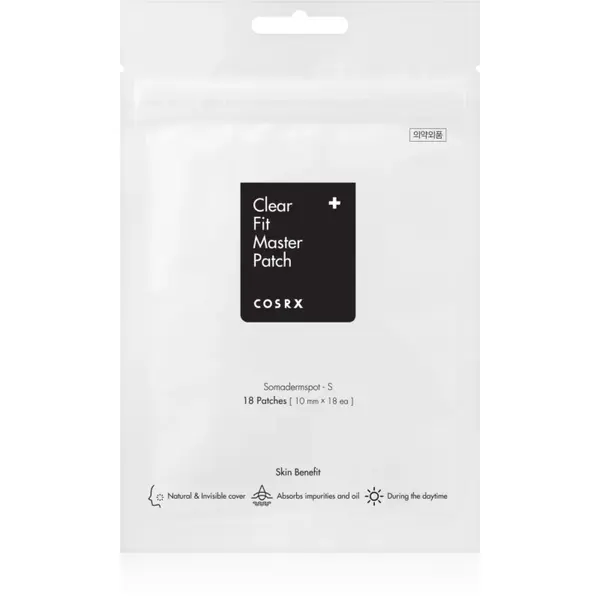 Cosrx Clear Fit Master Patch plasture de curatare pentru pielea problematica 18 buc