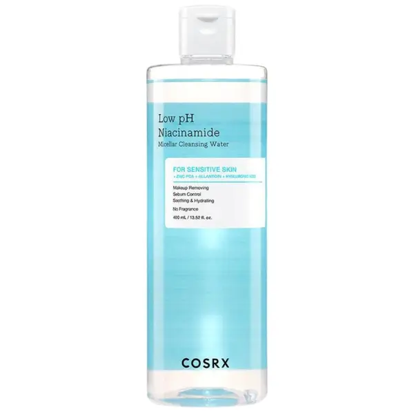COSRX – Low pH Niacinamide Micellar Cleansing Water, 400ml