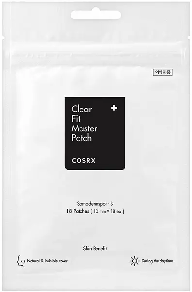 Cosrx Plasturi pentru coșuri Clear Fit Master Patch, 18 buc