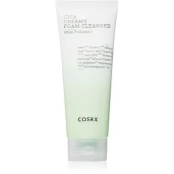 Cosrx Pure Fit Cica Creamy Foam Cleanser spuma de curatat pentru ten gras