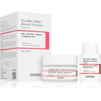 Cosrx The AHA 2 BHA 2 Blemish Treatment Serum tratament topic pentru acnee
