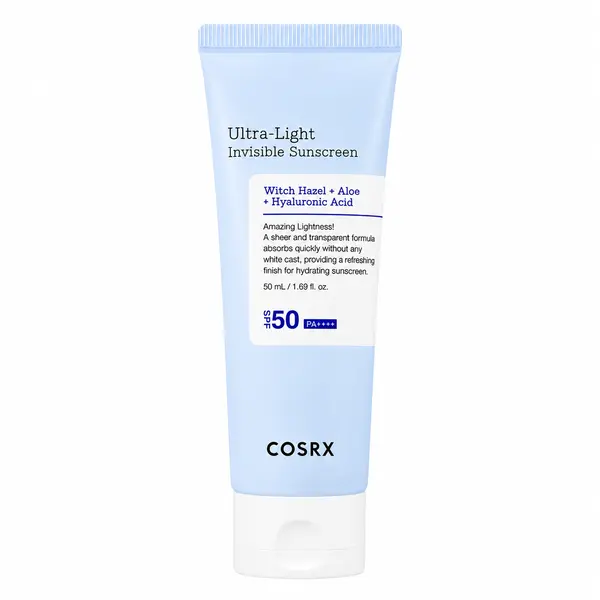 COSRX – Ultra Light Invisible Sunscreen SPF50 PA++++, 50 ml