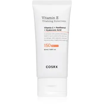 Cosrx Vitamin E Vitalizing Sunscreen​ crema de soare pentru fata SPF 50