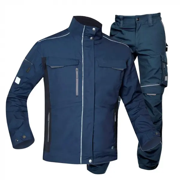 Costum bleumarin cu pantaloni de lucru, hidrofobizat, URBAN+ 2XL, 46, BLEUMARIN