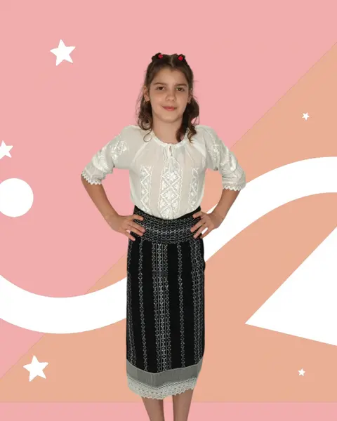 Costum Catrinta si Brau fetite