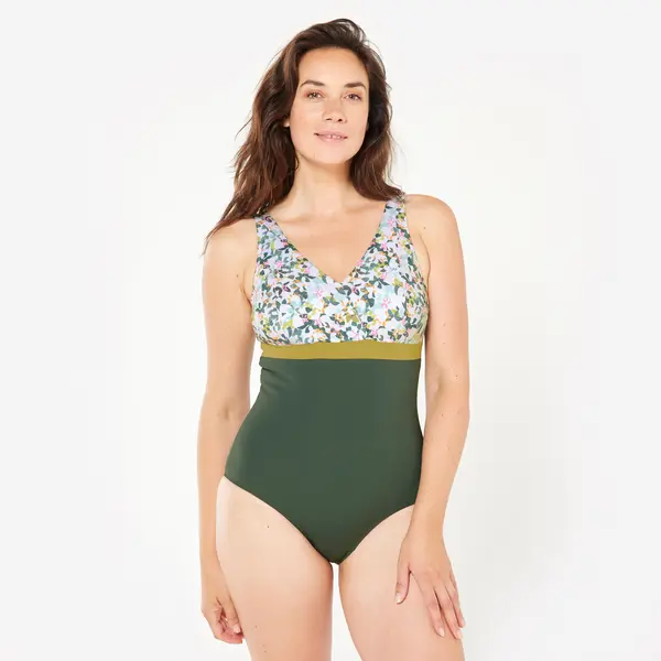 Costum de baie întreg bust generos înot Mia All mini Verde Damă