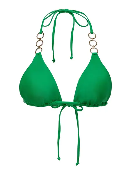 Costum de baie-partea de sus Onlrio Chain-Ring