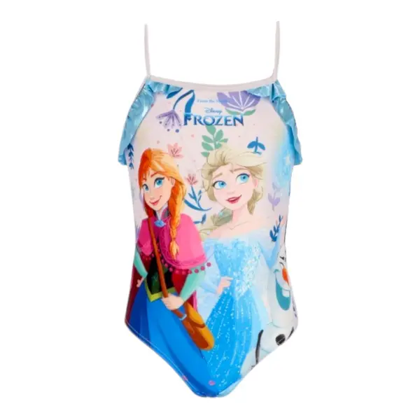 Costum de baie pentru fete, mov, Frozen Engros