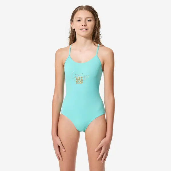 Costum de baie surf Hiloe Signature Verde Fete
