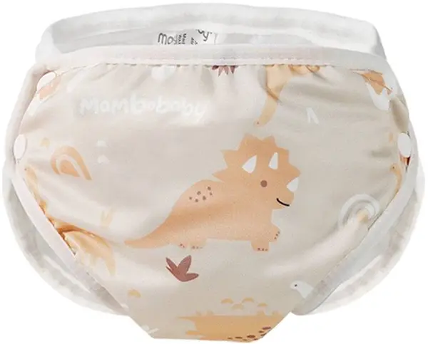 Costum de baie tip scutec Mambobaby - Dinozaur