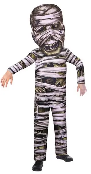 Costum de carnaval pentru copii Amscan - Mumia zombie, 8-10 ani
