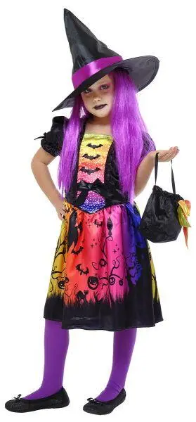 Costum de carnaval - Vrajitoarea din casa bantuita
