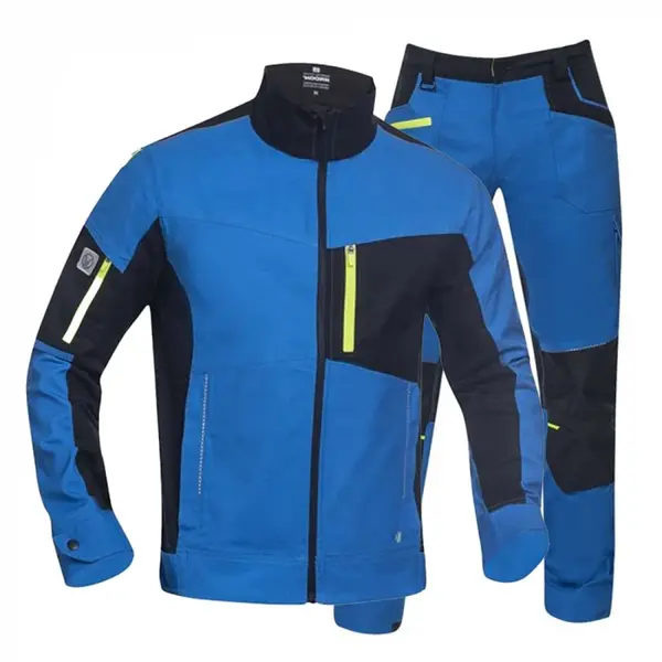 Costum de lucru albastru cu pantaloni standard, Ardon 4XSTRECH M, 56, ALBASTRU