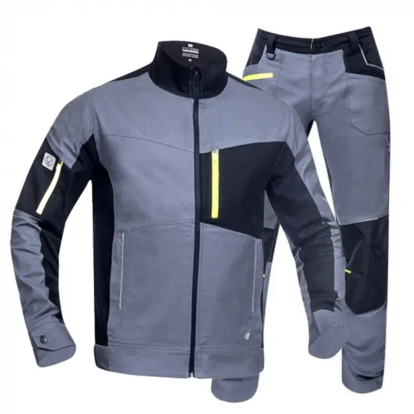 Costum de lucru gri cu pantaloni standard, Ardon 4XSTRECH M, 60, GRI