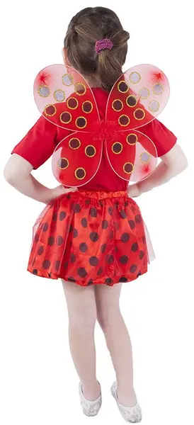 Costum de teatru Rappa - Rodie, aripi și fustă tutu