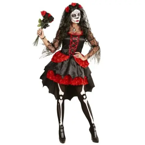Costum dia de los muertos femei