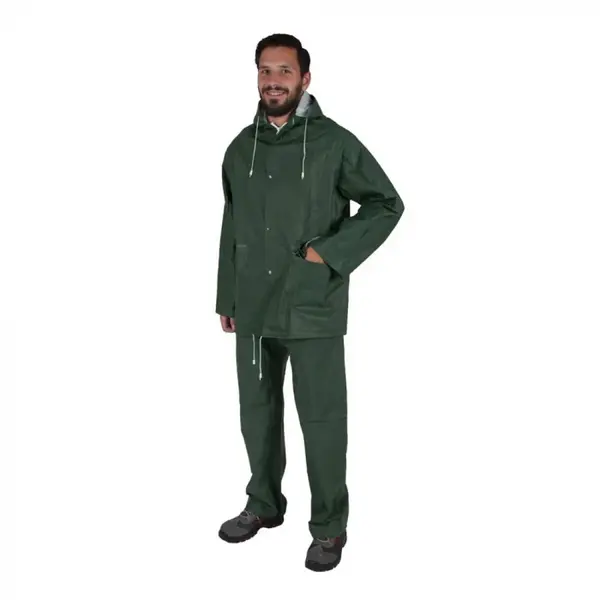 Costum impermeabil de ploaie verde, Ardon HUGO L, VERDE