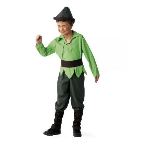 Costum peter pan - marimea 140 cm