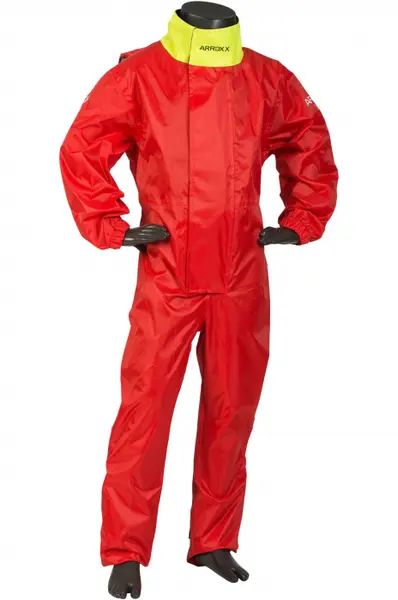 Costum Ploaie Arroxx X-Base Junior, culoare rosu, marime 36 (L)
