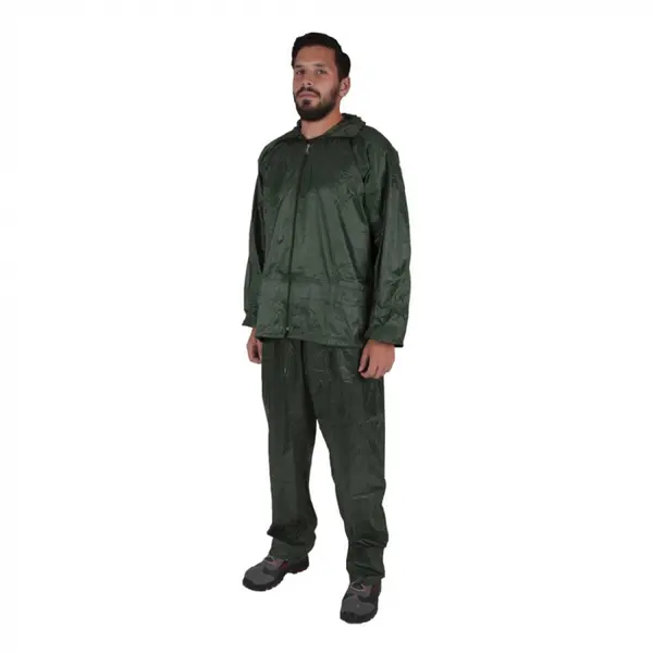 Costum verde de ploaie impermeabil, Ardon CLEO L, VERDE