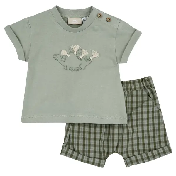 Costumas copii Chicco, tricou si pantaloni, 73870-68MFCO