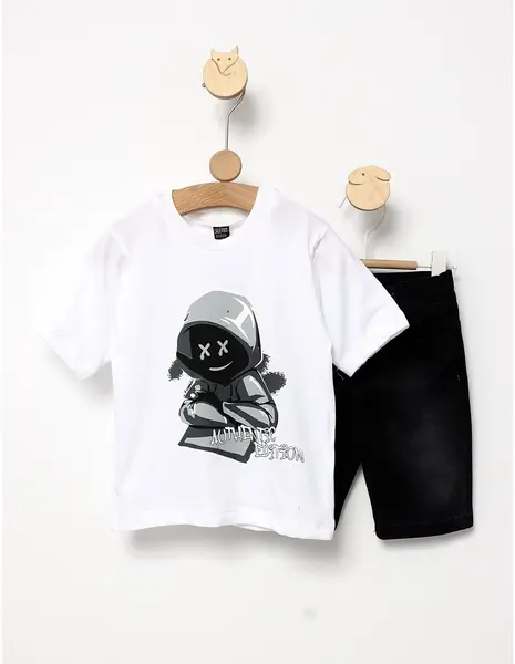 Costumas de vara Authentic Edition alb