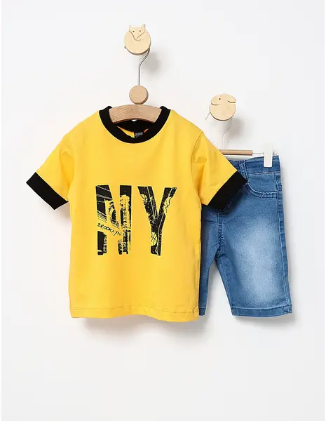 Costumas de vara Brooklyn galben