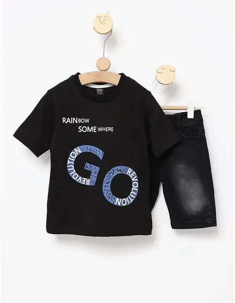 Costumas de vara Go Revolution negru