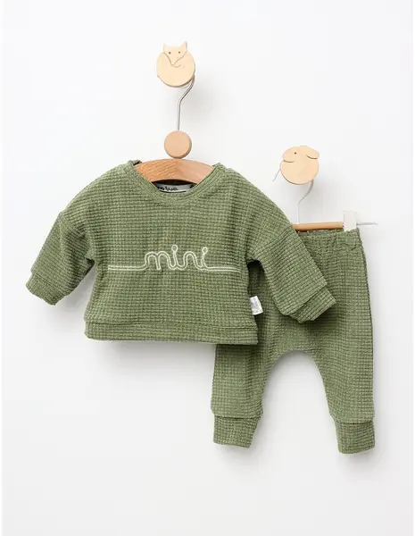 Costumas gofrat Mini model verde
