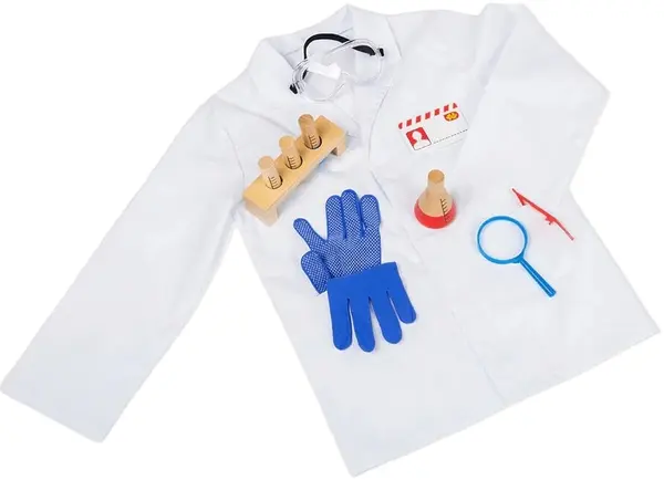 Costume pentru copii Bigjigs - Omul de știință
