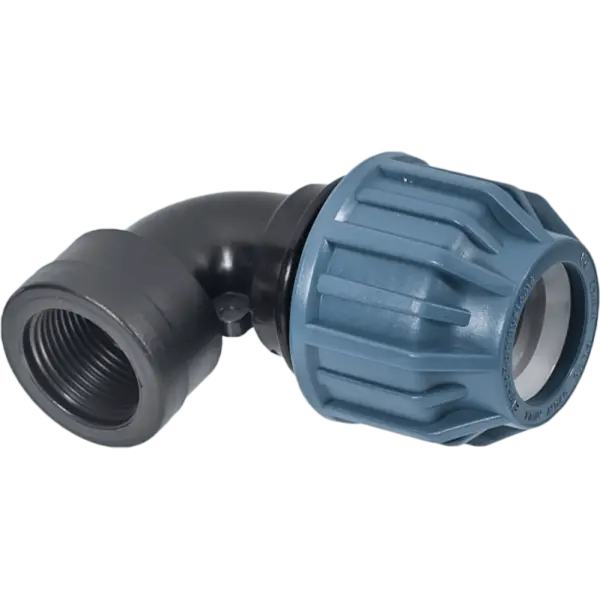 Cot 90° compresiune cu FI, PN 10 si PN 16, Elysee , Dimensiune 50x1 1/2",Presiune 16 Bari