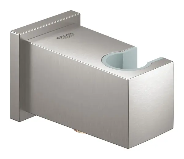 Cot de iesire, Euphoria Cube wall union, universal, filet tata, suport, supersteel, crom mat
