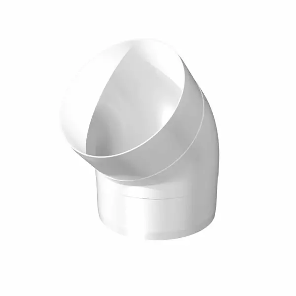 - Cot Tubulatura Ø100mm, 45° PVC