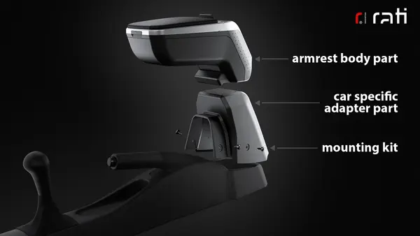Cotiera Armster 2 Negru Dacia Duster (2009-2017)