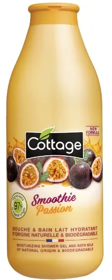 Cottage Gel de duș și spumă de baie Smoothie Passion, 750 ml
