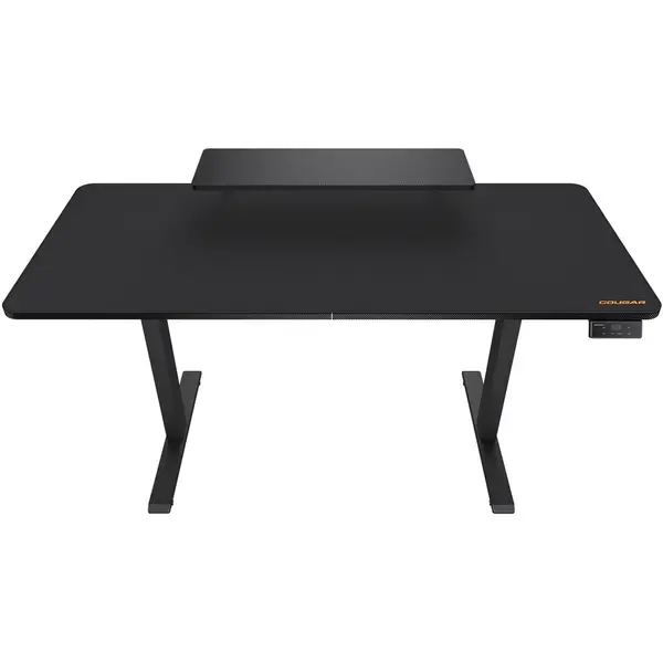 Cougar Birou gaming Cougar E-Star 140, Setari personalizate ale inaltimii, Mousepad pentru birou complet, 140 x 60 x 72-117 cm, Negru