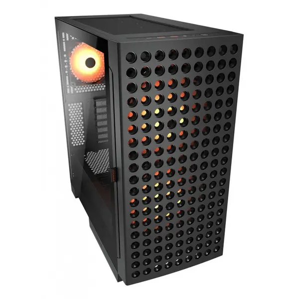 Cougar Carcasa Cougar Airface Eco RGB, Middle Tower, fara sursa, Negru
