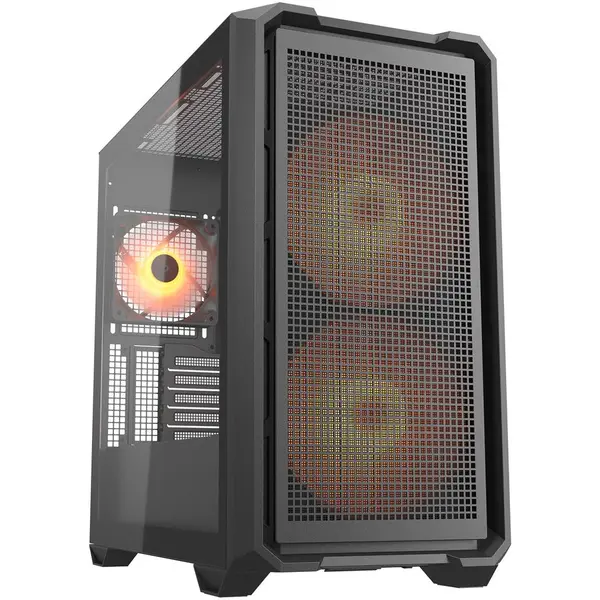 Cougar Carcasa Cougar MX600 Mini RGB, Mini Tower, Negru