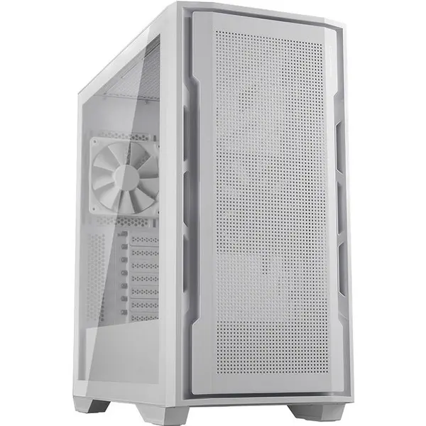 Cougar Carcasa COUGAR UNIFACE, Mid Tower, tempered glass, Alb