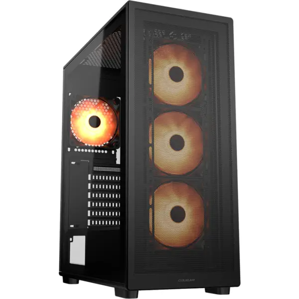 Cougar Cougar gaming CGR-2AC8B-RGB PC Case. Mid Tower, Negru