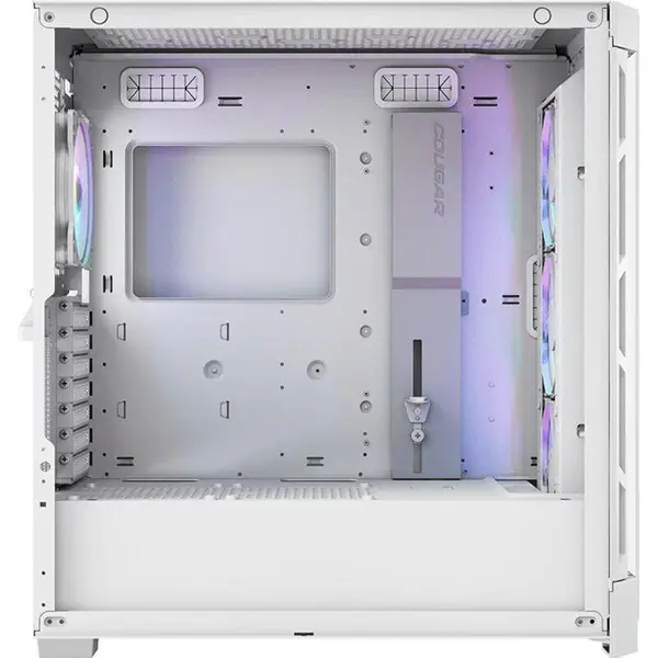 COUGAR GAMING Carcasa Cougar AIRFACE PRO RGB, Mid Tower, Tempered glass, Alb