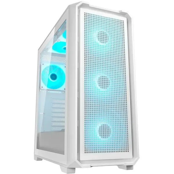 COUGAR GAMING Carcasa PC COUGAR MX600 Air, MidiTower, E-ATX, USB 3.0, Jack 3.5mm, 7 sloturi expansiune, Alb